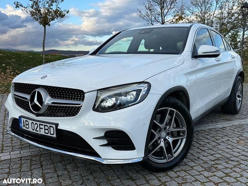 Culoarealb Utilizat 2016 Mercedes GLC250 AMG line Coupe | 26.900 EUR (Super Preț) - Imagine 1/4