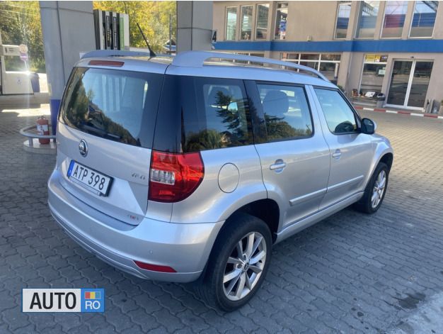 Second-hand Skoda Yeti 140 CP (102 kW) 2014 Argintiu SUV