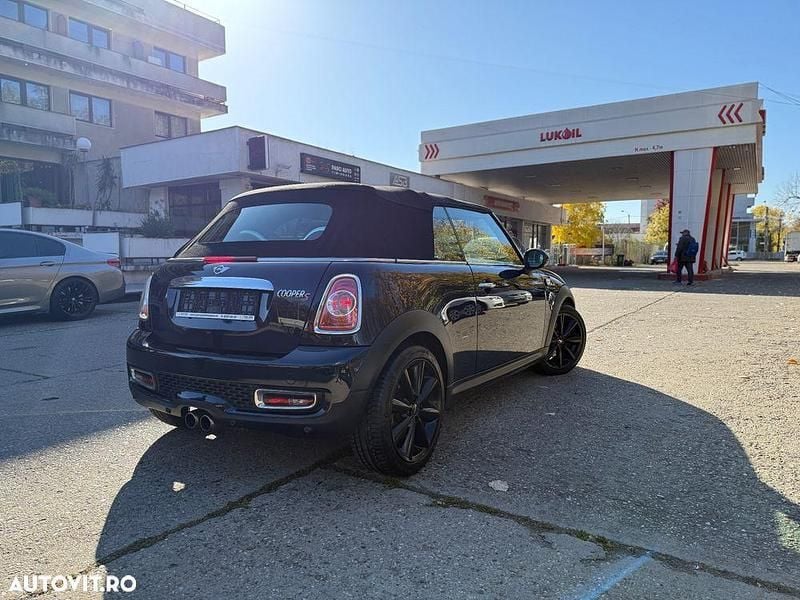 Second-hand Mini Cooper S Cabriolet 184 CP (135 kW) 2012 Culoarealbastru Cabrio