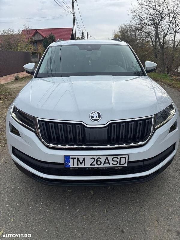 Second-hand Skoda Kodiaq Style 150 CP (110 kW) 2019 Culoarealb SUV