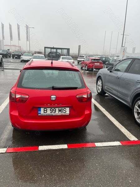 Rosu Utilizat 2010 Seat Ibiza ST Break | 5.000 EUR (Scump) - Imagine 1/4