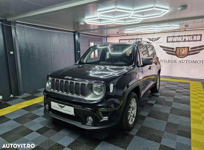 Negru Utilizat 2020 Jeep Renegade Limited SUV | 15.954 EUR (Preț bun) - Imagine 1/4
