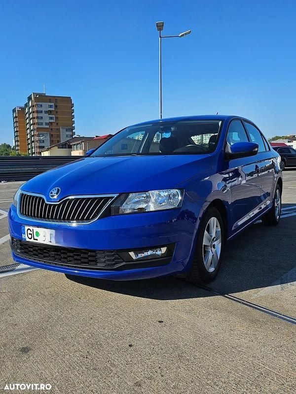 Culoarealbastru Utilizat 2019 Skoda Rapid Hatchback | 9.600 EUR (Preț OK) - Imagine 1/4