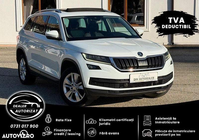 Culoarealb Utilizat 2018 Skoda Kodiaq Clever SUV | 16.350 EUR (Preț OK) - Imagine 1/4