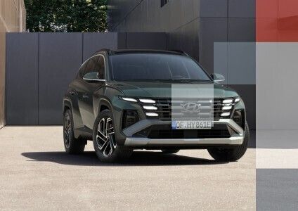 Rosu Nouă 2025 Hyundai Tucson SUV | 27.350 EUR (Super Preț) - Imagine 1/4