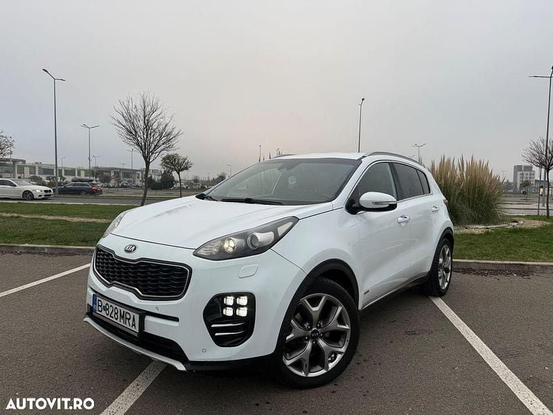 Culoarealb Utilizat 2017 Kia Sportage GT-Line SUV | 11.990 EUR (Preț bun) - Imagine 1/4