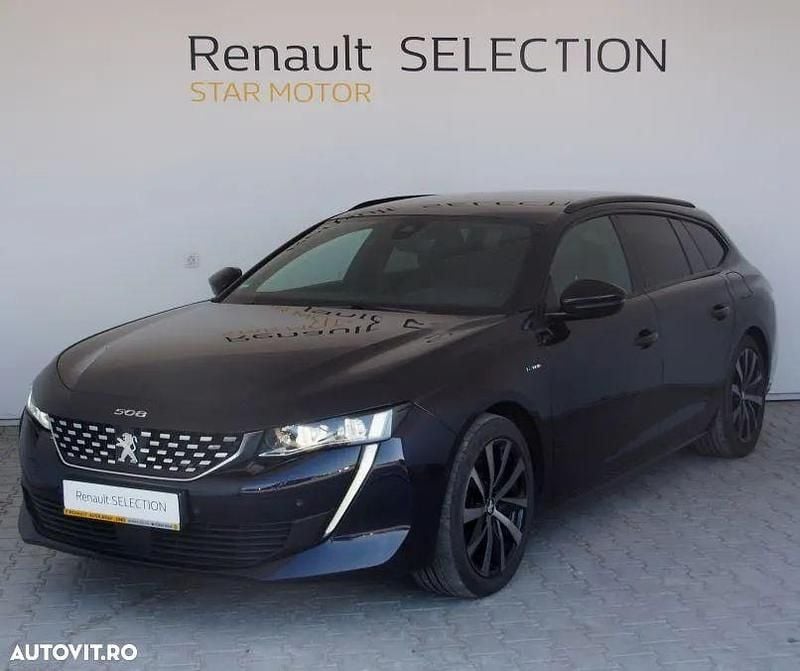 Culoarealbastru Utilizat 2020 Peugeot 508 GT-line Break | 18.420 EUR (Preț OK) - Imagine 1/4