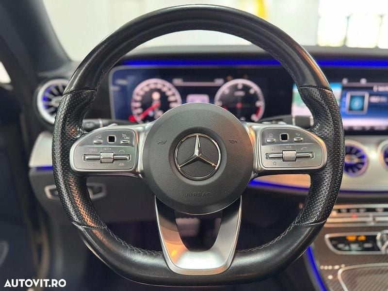 Second-hand Mercedes E400 Avantgarde 340 CP (250 kW) 2018 Culoaregalbeuriu Coupe