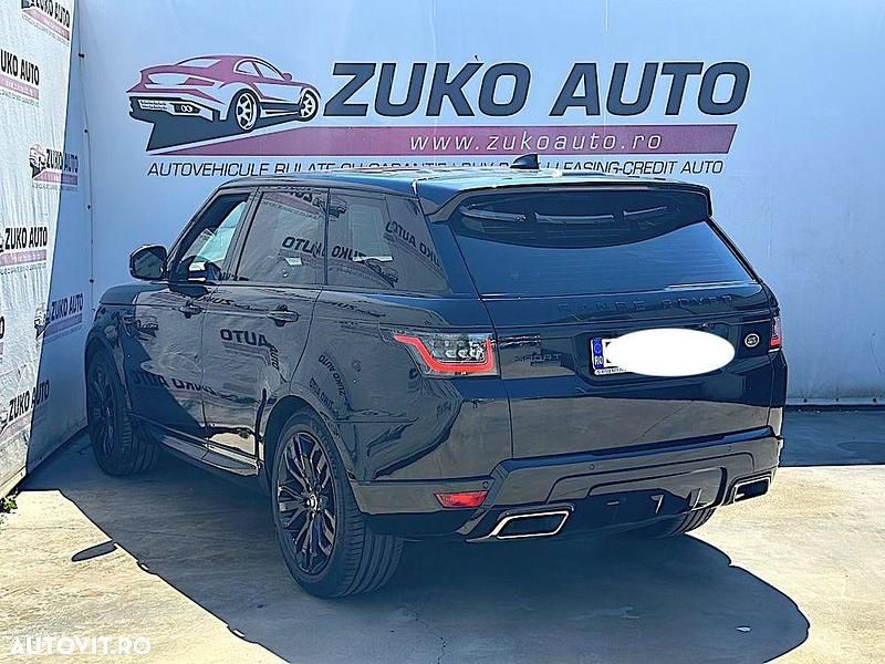 Second-hand Land Rover Range Rover Sport SE 258 CP (189 kW) 2018 Culoarenegru SUV