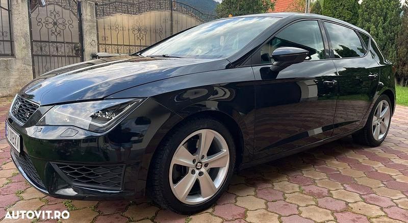 Negru Utilizat 2016 Seat Leon FR Hatchback | 10.700 EUR (Preț OK) - Imagine 1/4