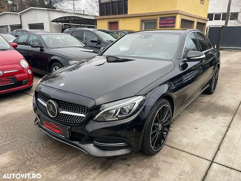 Culoarenegru Utilizat 2014 Mercedes C220 Berlinǎ | 12.699 EUR (Preț OK) - Imagine 1/4