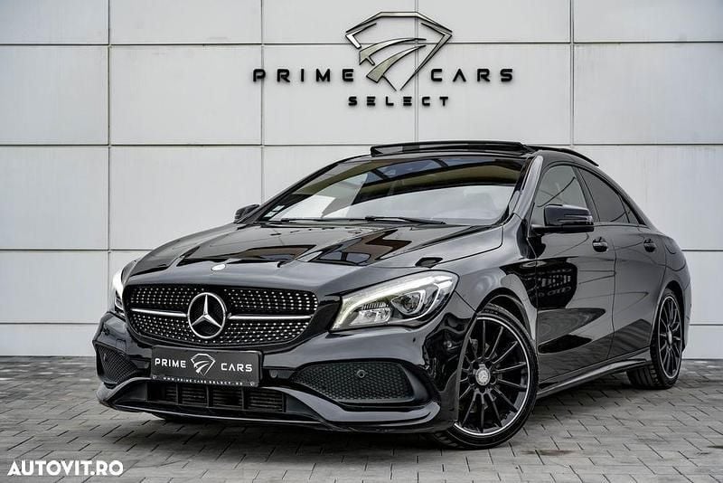 Culoarenegru Utilizat 2017 Mercedes CLA220 AMG line Berlinǎ | 16.970 EUR (Preț OK) - Imagine 1/4
