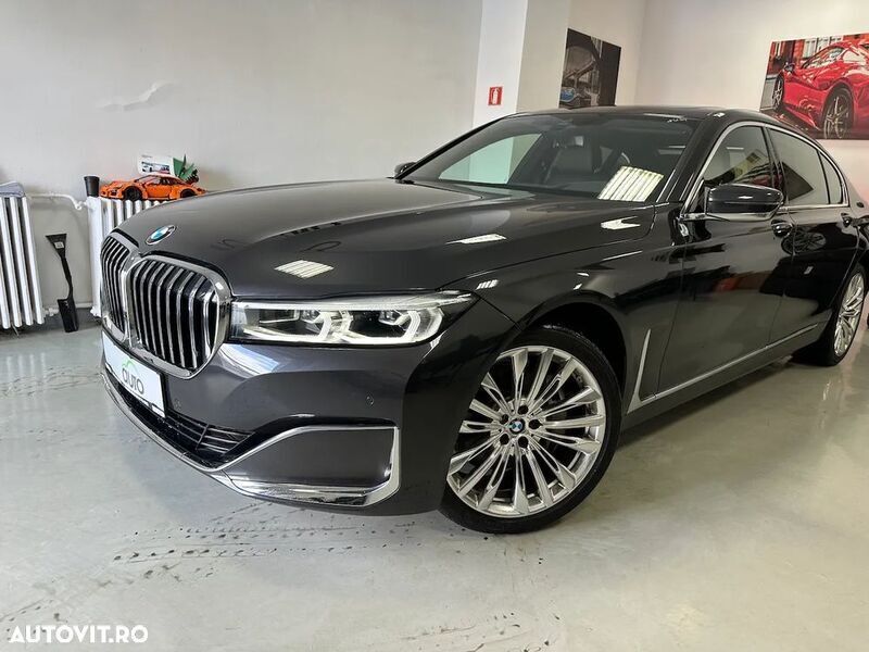 Gri Utilizat 2019 BMW 740L Comfort Edition Berlinǎ | 49.990 EUR (Preț OK) - Imagine 1/4