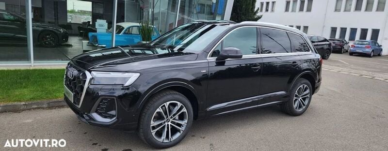 Negru Nouă 2024 Audi Q7 S-Line SUV | 80.499 EUR (Preț OK) - Imagine 1/4