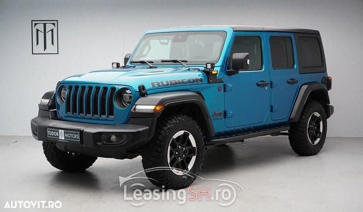 Albastru Utilizat 2020 Jeep Wrangler Unlimited Rubicon SUV | 47.897 EUR - Imagine 1/4