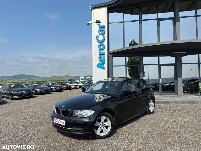 Negru Utilizat 2009 BMW 116 Sport Line Hatchback | 4.490 EUR - Imagine 1/4