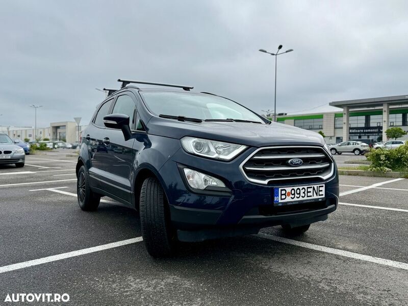 Albastru Utilizat 2019 Ford Ecosport Trend SUV | 10.799 EUR (Preț OK) - Imagine 1/4