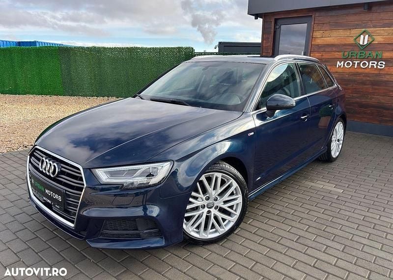 Culoarealbastru Second-hand 2019 Audi A3 S-Line Hatchback | 15.750 EUR (Super Preț) - Imagine 1/4
