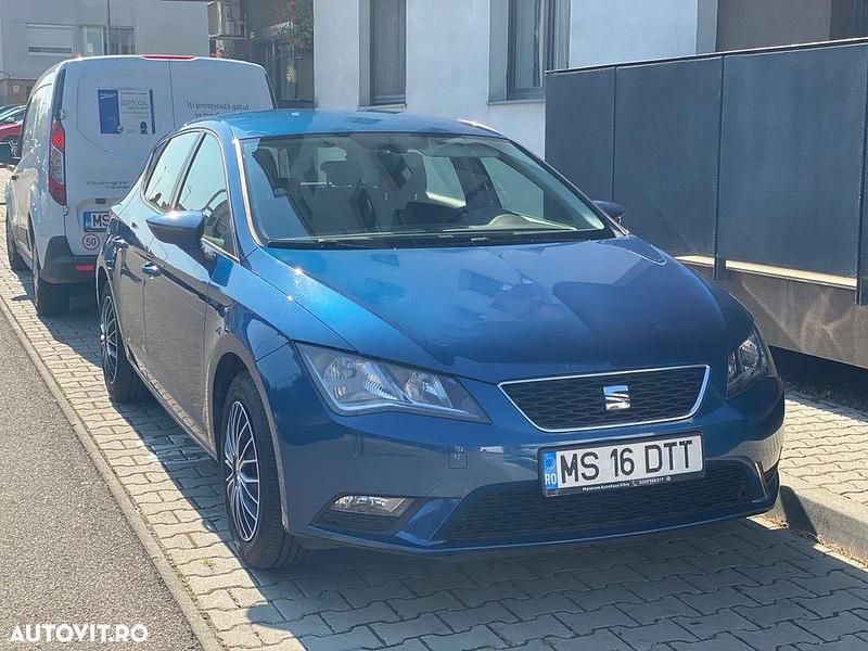 Albastru Utilizat 2016 Seat Leon Reference Break | 8.499 EUR (Puțin scump) - Imagine 1/4
