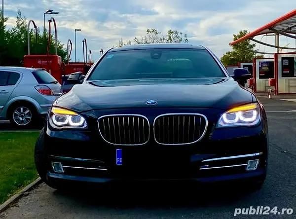 Second-hand BMW 730L 256 CP (188 kW) 2015 Negru Berlinǎ