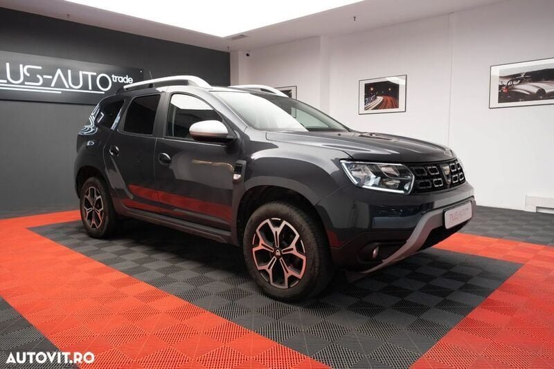 Gri Utilizat 2021 Dacia Duster Prestige SUV | 18.500 EUR (Scump) - Imagine 1/4
