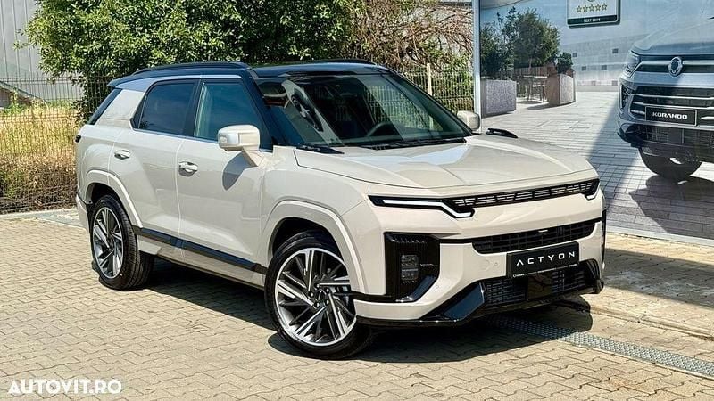 Negru Nouă 2025 Ssangyong (KGM) Actyon SUV | 39.989 EUR (Preț OK) - Imagine 1/4