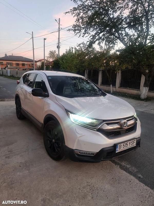 Culoarealb Utilizat 2021 Honda CR-V Hybrid SUV | 27.800 EUR - Imagine 1/4