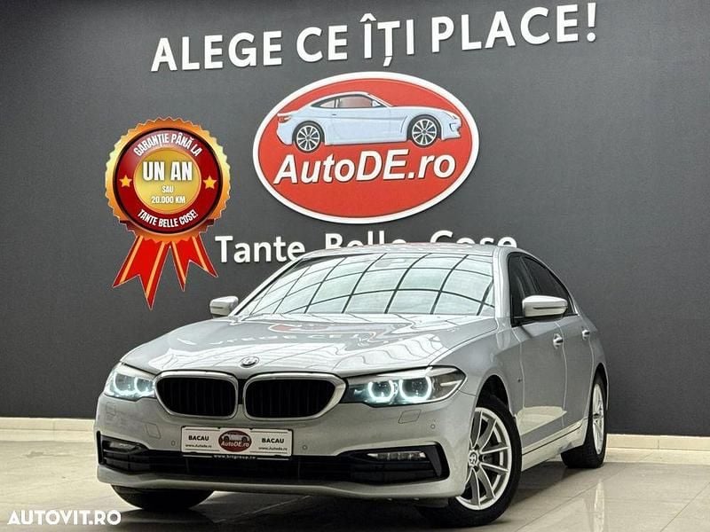 Gri Utilizat 2018 BMW 520 Sport Line Berlinǎ | 20.326 EUR (Preț OK) - Imagine 1/4
