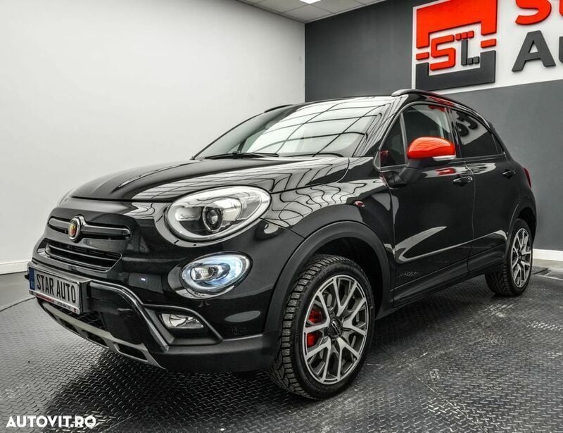 Negru Utilizat 2018 Fiat 500X Cross SUV | 11.990 EUR - Imagine 1/4