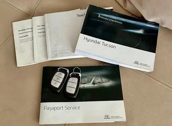 Second-hand Hyundai Tucson 185 CP (136 kW) 2015 Albastru SUV