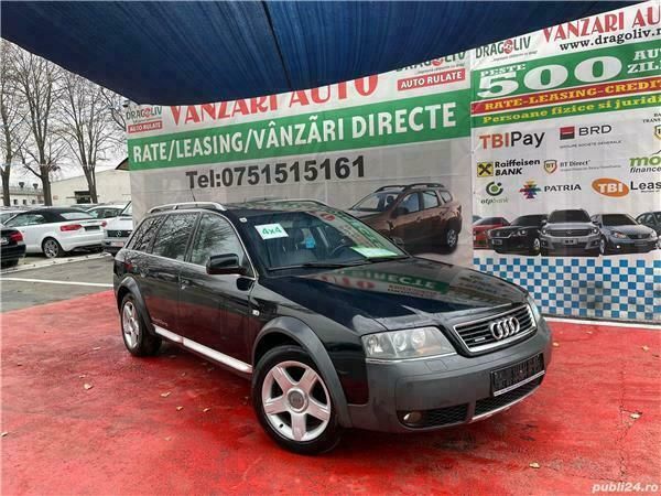 Negru Utilizat 2004 Audi A6 Allroad Break | 3.999 EUR - Imagine 1/4