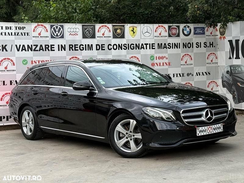 Negru Utilizat 2017 Mercedes E200 Avantgarde Break | 15.990 EUR (Preț OK) - Imagine 1/4