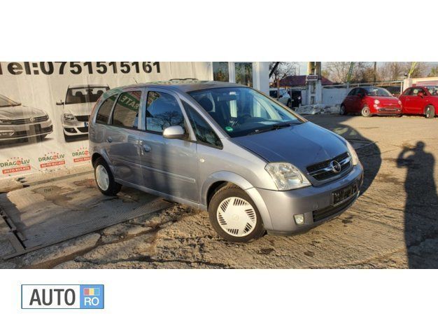 Gri Utilizat 2005 Opel Meriva Monovolum | 1.699 EUR (Preț OK) - Imagine 1/4