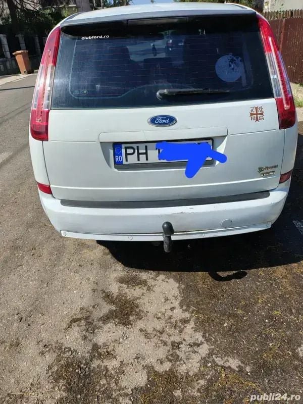 Second-hand Ford C-MAX 120 CP (88 kW) 2007 Alb Monovolum