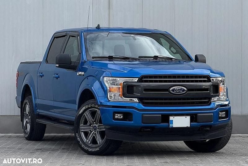 Culoarealbastru Utilizat 2020 Ford F-150 Pickup | 38.900 EUR - Imagine 1/4