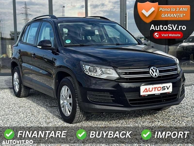 Culoarenegru Utilizat 2012 VW Tiguan Trendline SUV | 10.999 EUR (Puțin scump) - Imagine 1/4