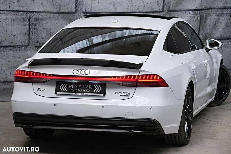 Second-hand Audi A7 S-Line 286 CP (210 kW) 2019 Culoarealb Berlinǎ