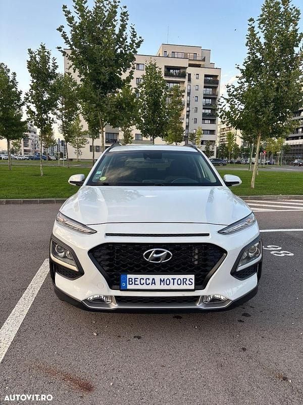 Culoarealb Utilizat 2019 Hyundai Kona Trend SUV | 13.600 EUR (Preț OK) - Imagine 1/4
