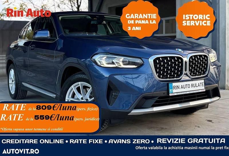 Culoarealbastru Utilizat 2021 BMW X4 SUV | 35.990 EUR (Super Preț) - Imagine 1/4