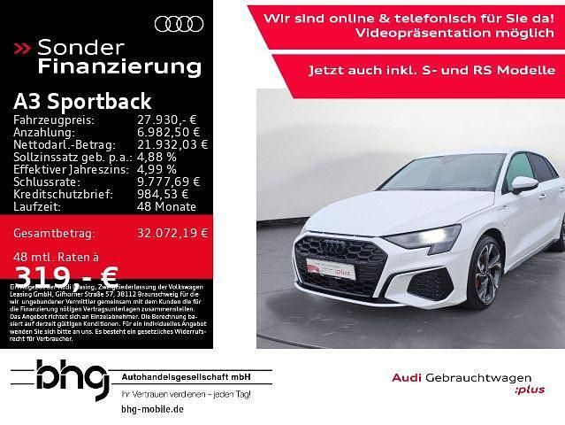 Utilizat 2022 Audi A3 Sportback e-tron S-Line Hatchback | 30.529 EUR - Imagine 1/1