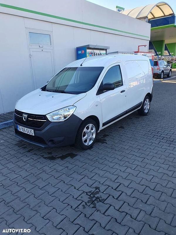Alb Utilizat 2018 Dacia Dokker Lauréate Van | 6.400 EUR (Preț bun) - Imagine 1/4