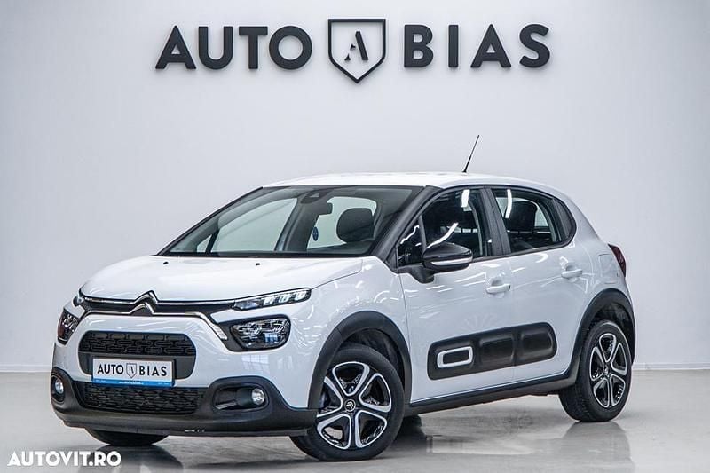 Culoarealb Utilizat 2022 Citroën C3 PureTech | 8.990 EUR (Preț OK) - Imagine 1/4