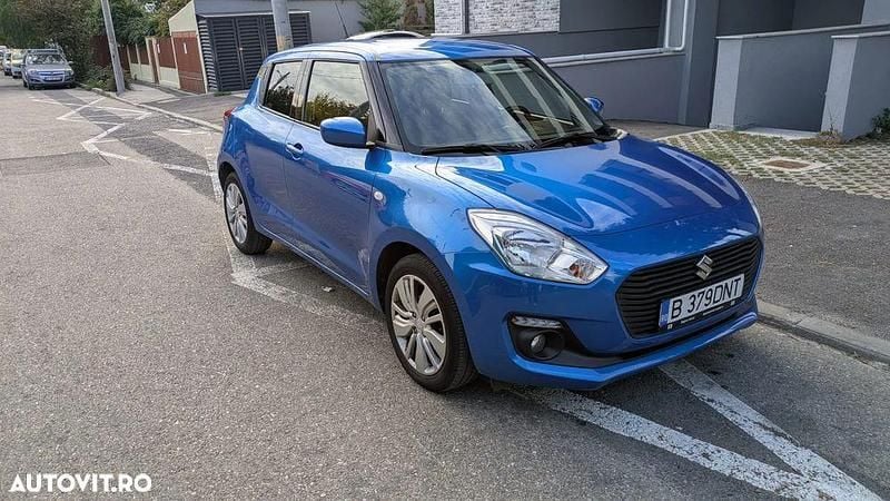 Culoarealbastru Utilizat 2019 Suzuki Swift | 9.350 EUR (Preț bun) - Imagine 1/4