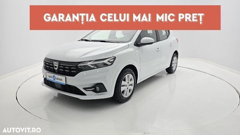 Alb Utilizat 2022 Dacia Sandero Comfort Hatchback | 10.950 EUR (Preț OK) - Imagine 1/3