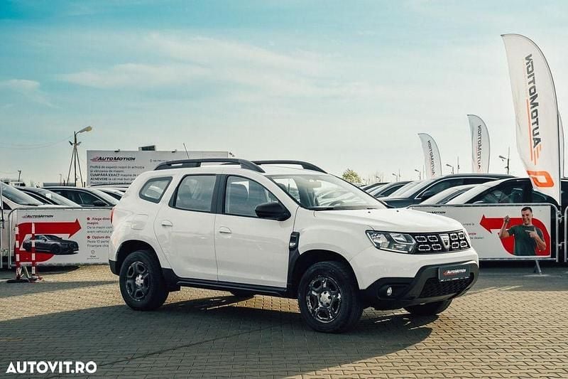 Culoarealb Utilizat 2021 Dacia Duster Comfort SUV | 12.800 EUR (Preț bun) - Imagine 1/4