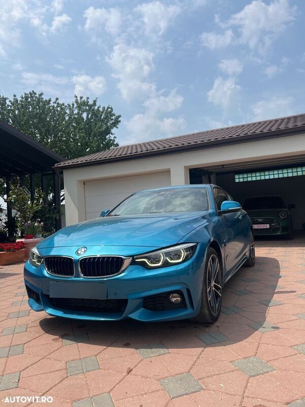 Albastru Utilizat 2017 BMW 420 Shadowline Coupe | 21.500 EUR (Preț OK) - Imagine 1/4