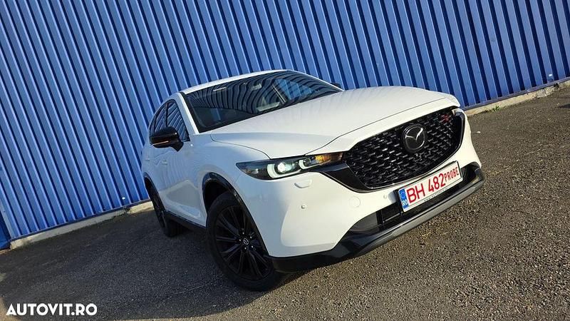 Culoarealb Utilizat 2022 Mazda CX-5 Homura-Line SUV | 19.490 EUR (Preț bun) - Imagine 1/4