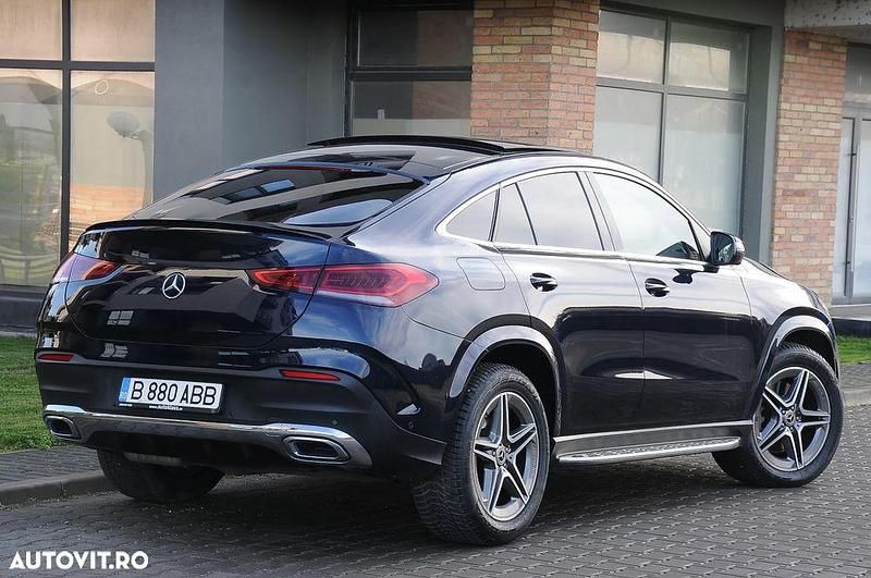Second-hand Mercedes GLE350 272 CP (200 kW) 2021 Culoarealbastru Coupe
