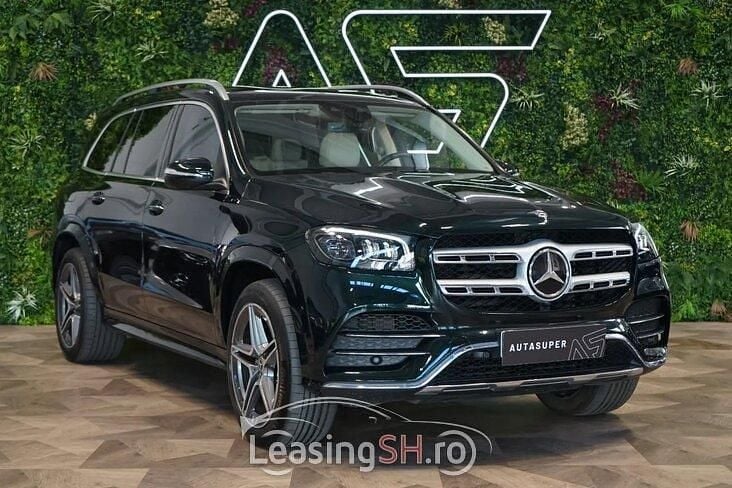 Verde Utilizat 2021 Mercedes GLS400 AMG SUV | 85.011 EUR (Preț OK) - Imagine 1/4