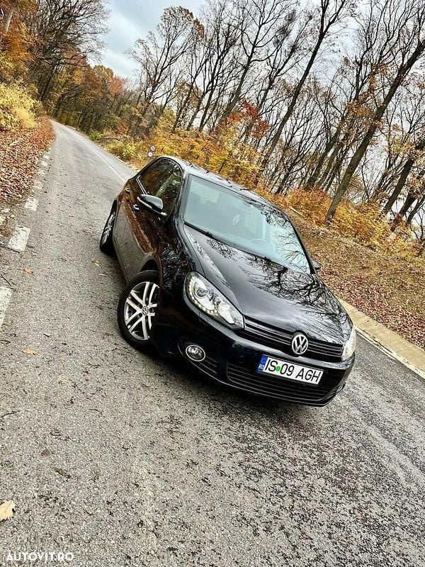 Negru Utilizat 2011 VW Golf VI Hatchback | 5.100 EUR (Preț OK) - Imagine 1/4